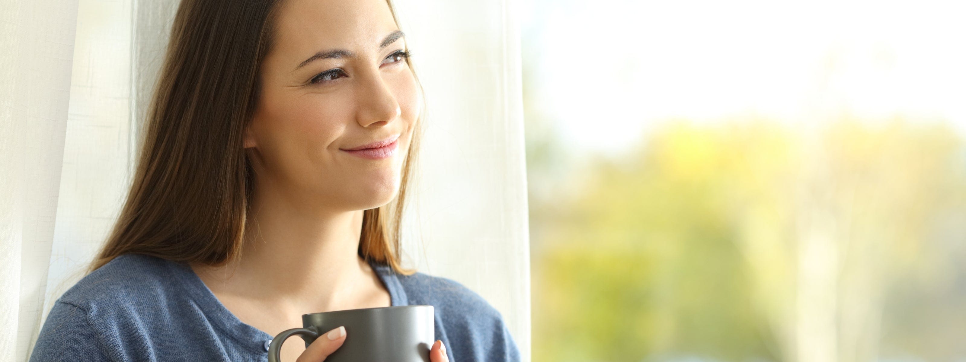 Mindful Rental Pros woman enjoying financial security at home