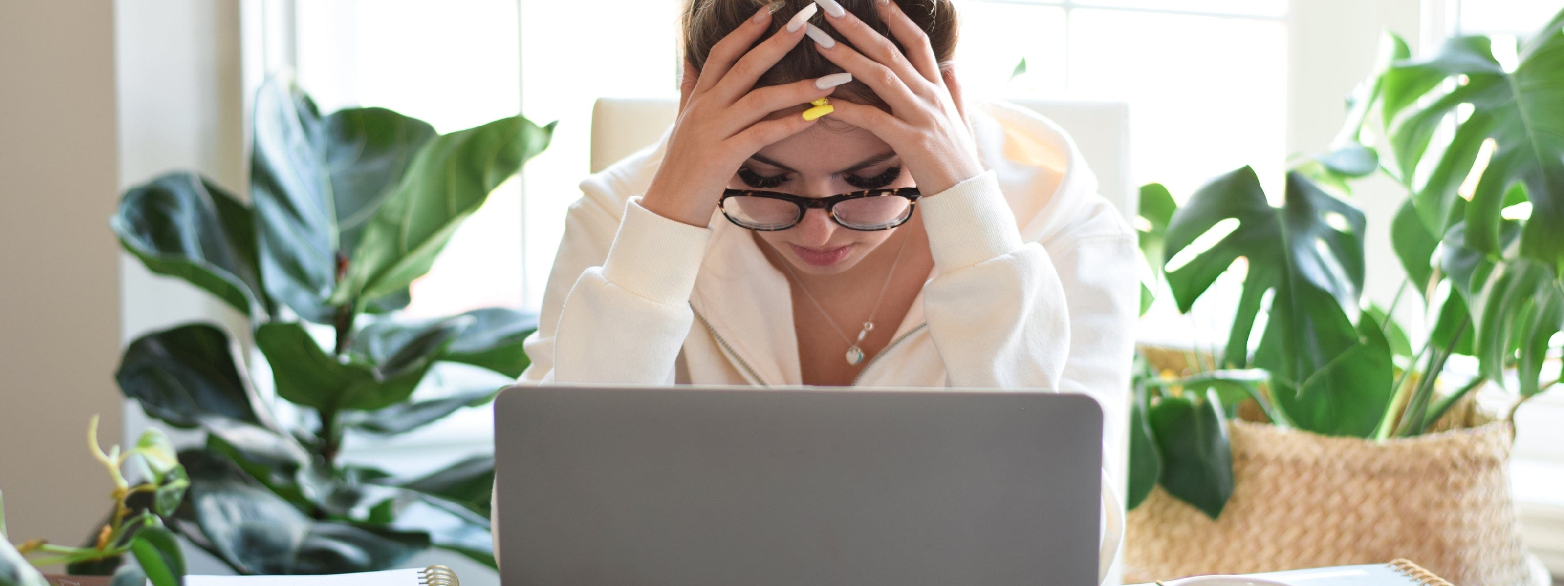 Mindful Rental Pros customer in white shirt seeking transformation