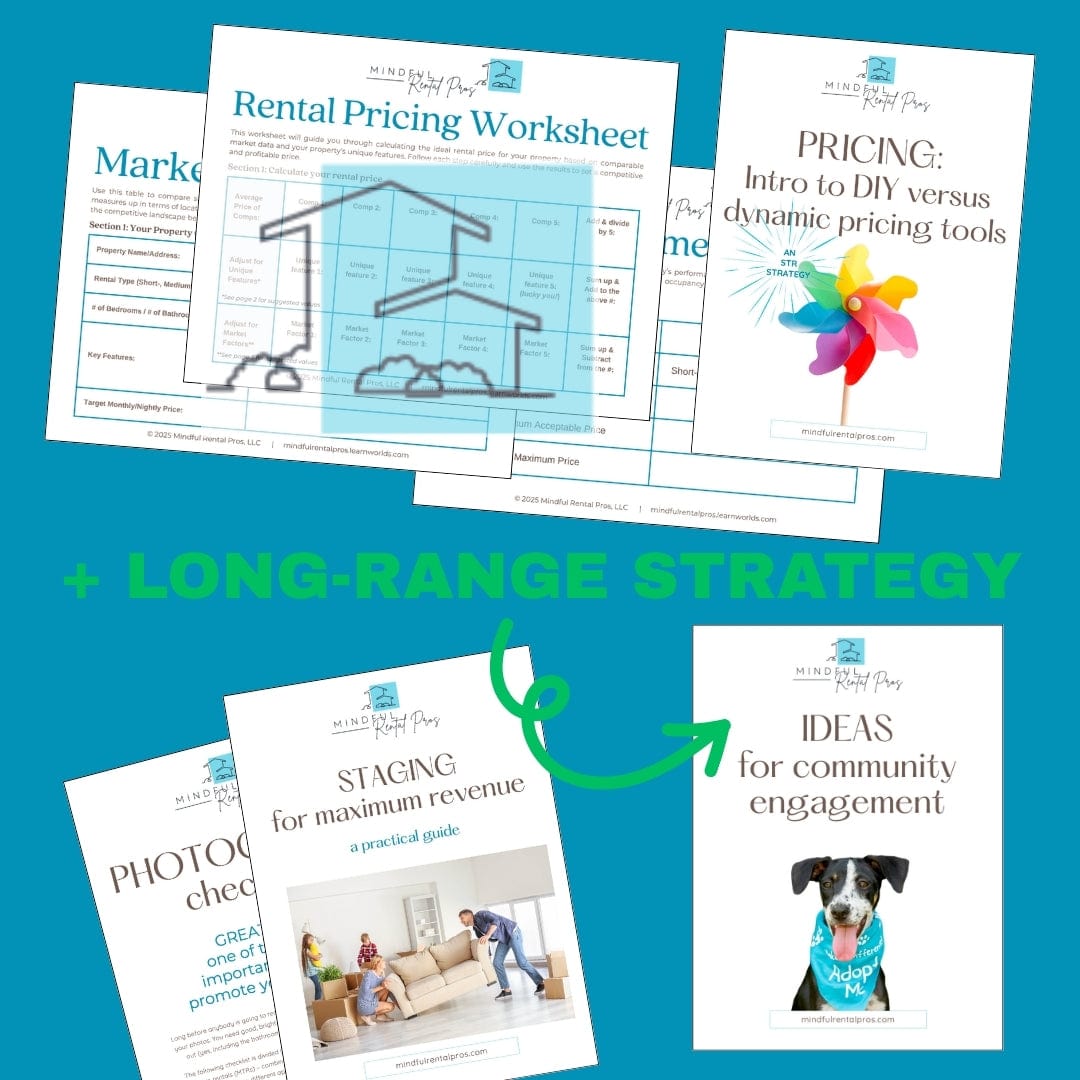 Mindful Rental Pros Bundle The MRP Upleveler Kit Short Term Rental Long Term Rental