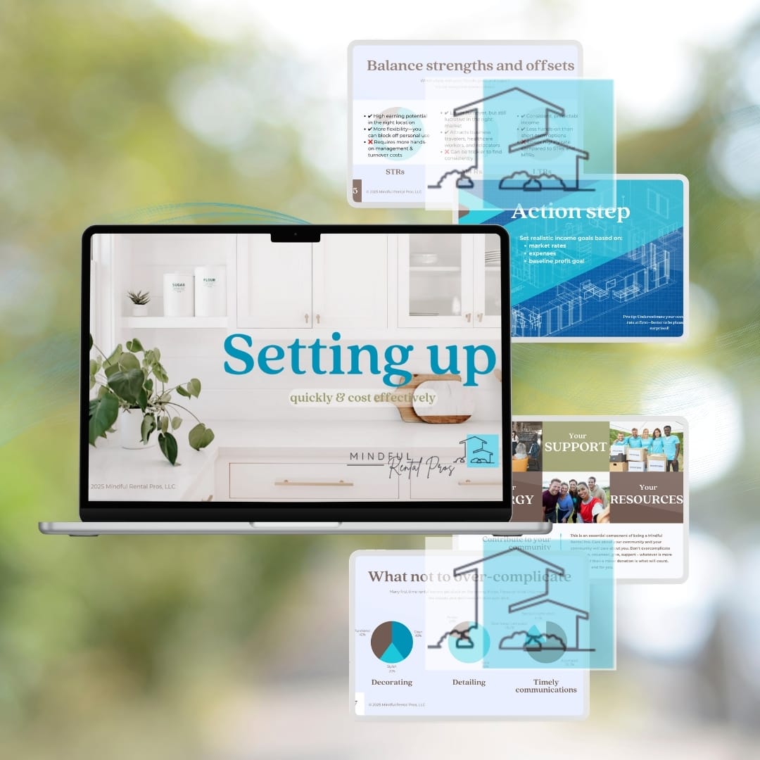 Mindful Rental Pros Consultative Service The MRP Smart Bundle™ Short Term Rental Long Term Rental