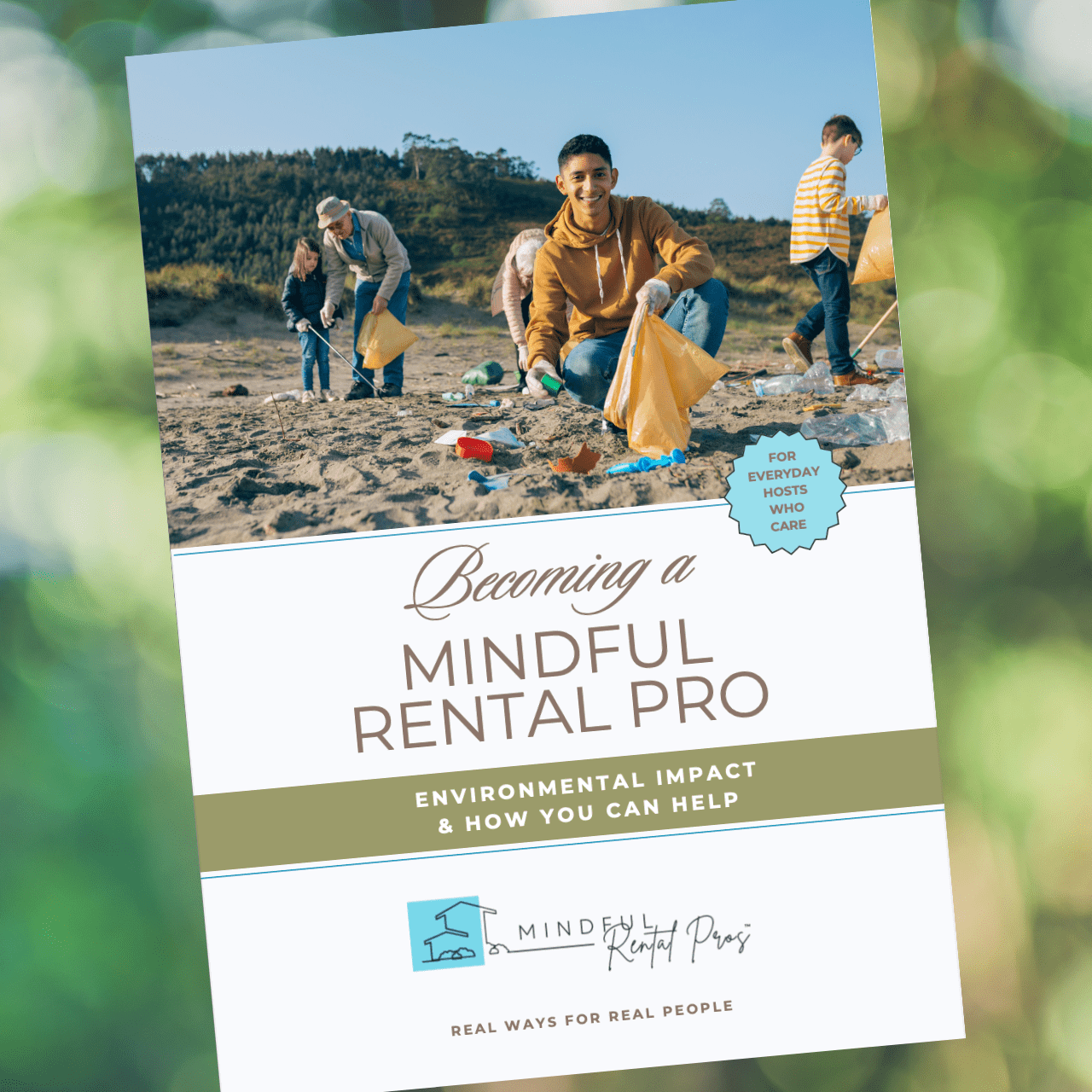 Mindful Rental Pros Guide Environmental Impact Made Simple – MRP Mini Guide Short Term Rental Long Term Rental