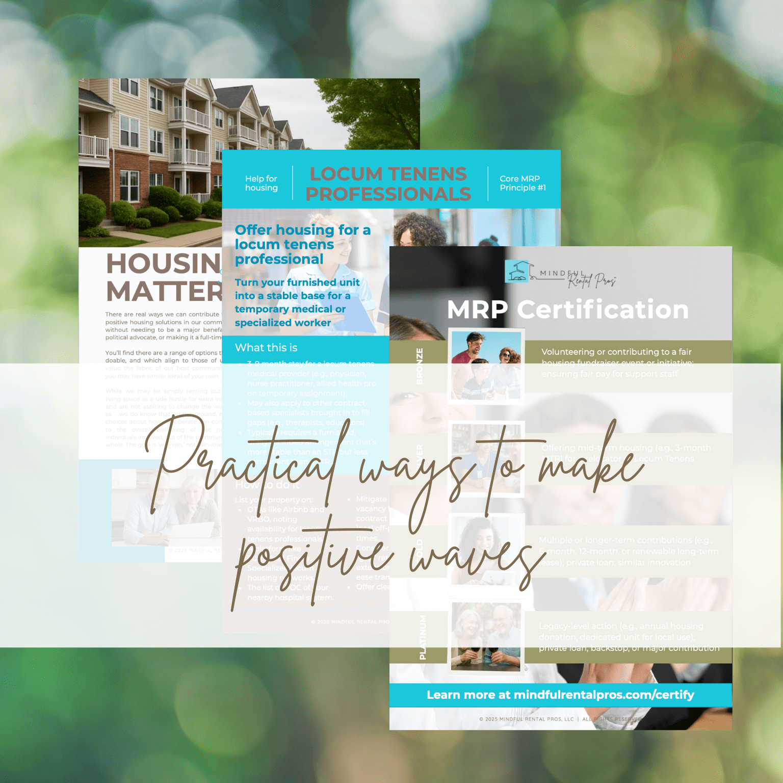 Mindful Rental Pros Guide Housing Support Made Simple – MRP Mini Guide Short Term Rental Long Term Rental