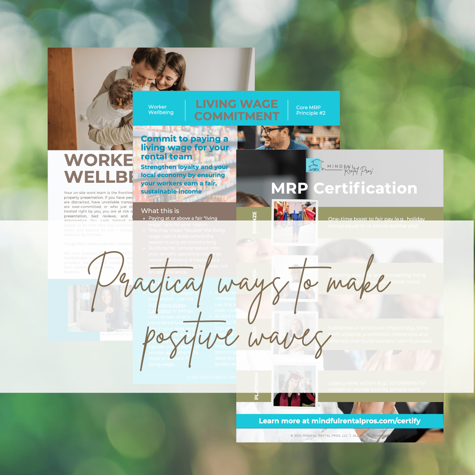 Mindful Rental Pros Guide Worker Wellbeing Made Simple – MRP Mini Guide Short Term Rental Long Term Rental