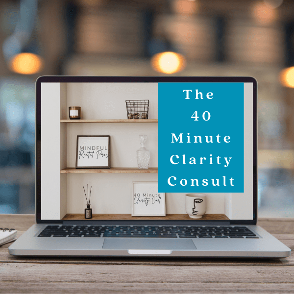 Mindful Rental Pros Workshop MRP 40-Minute Clarity Consult Short Term Rental Long Term Rental