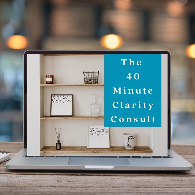 Mindful Rental Pros Workshop The MRP 40-Minute Clarity Consult Short Term Rental Long Term Rental