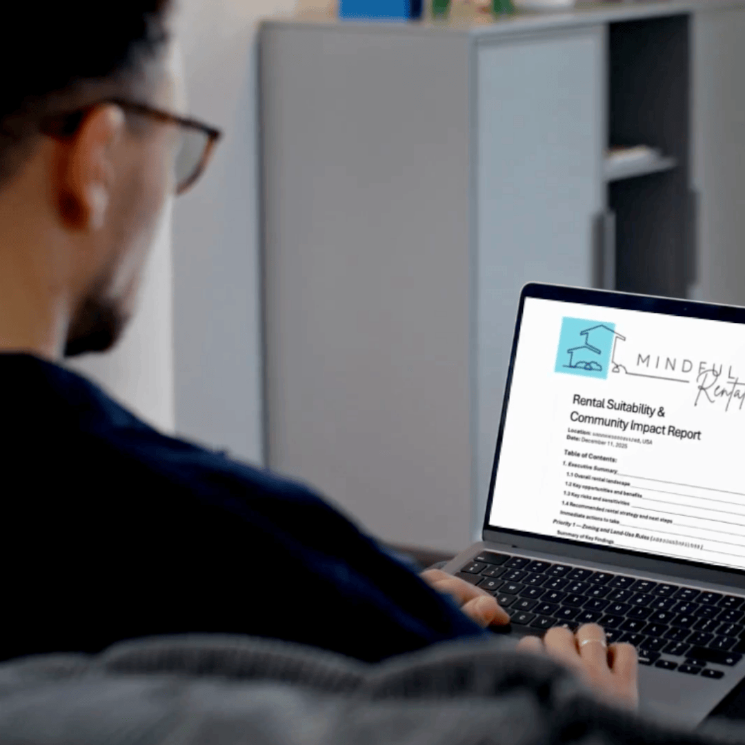 Mindful Rental Pros Consultative Service The MRP Community Profile Service Short Term Rental Long Term Rental