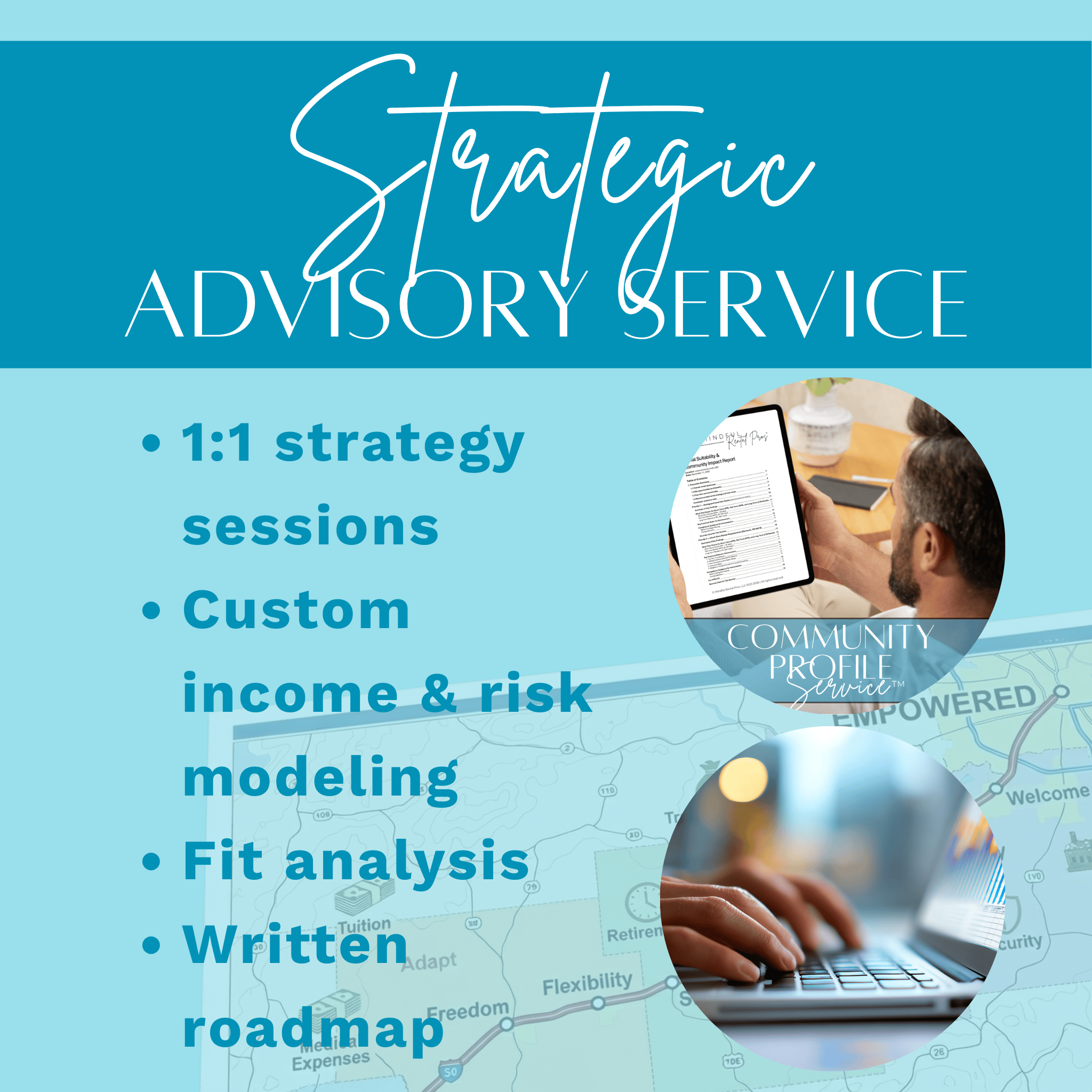 Mindful Rental Pros Consultative Service The MRP Strategic Advisory™ — Make the Right Rental Decision Before You Invest Short Term Rental Long Term Rental